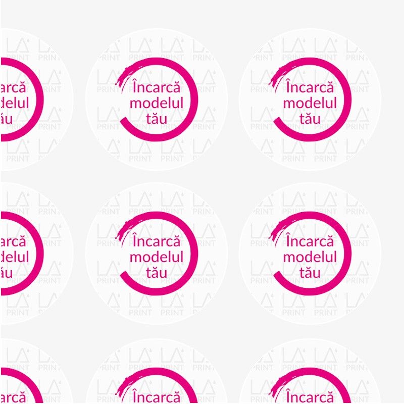 Custom Stickers, 3 cm circular shape