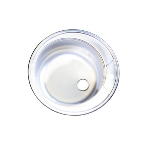 Round Stainless Steel Sink 490mm EC 245