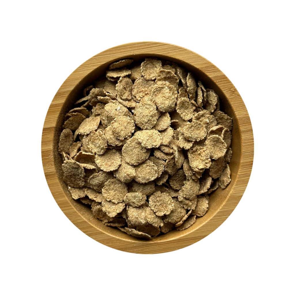 Corn flakes with honey