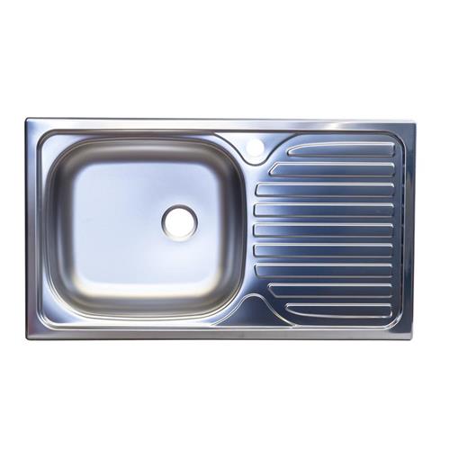 Stainless Steel Countertop Sink 435x760 mm N 240