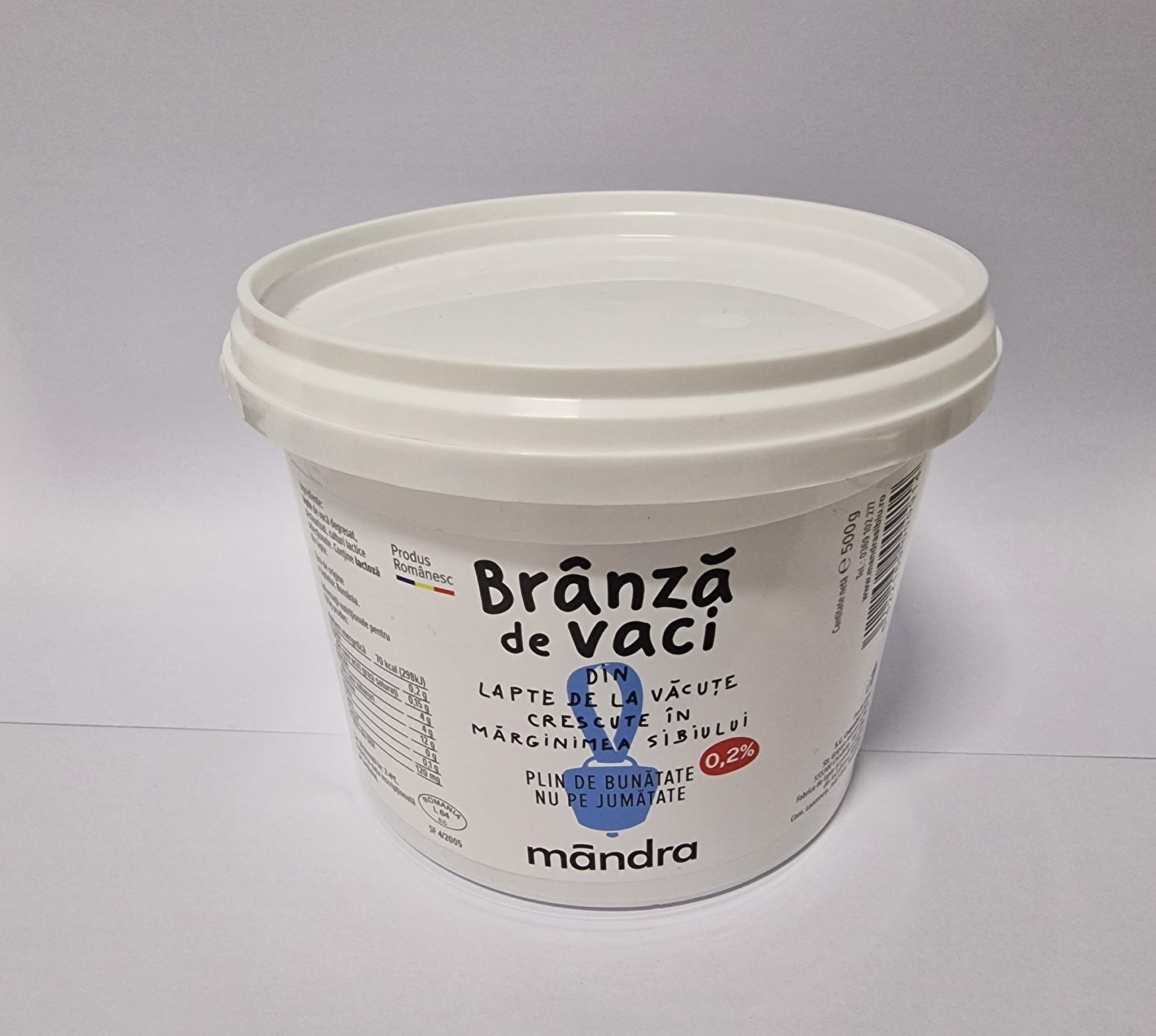 Mandra curd (cottage cheese) 500g