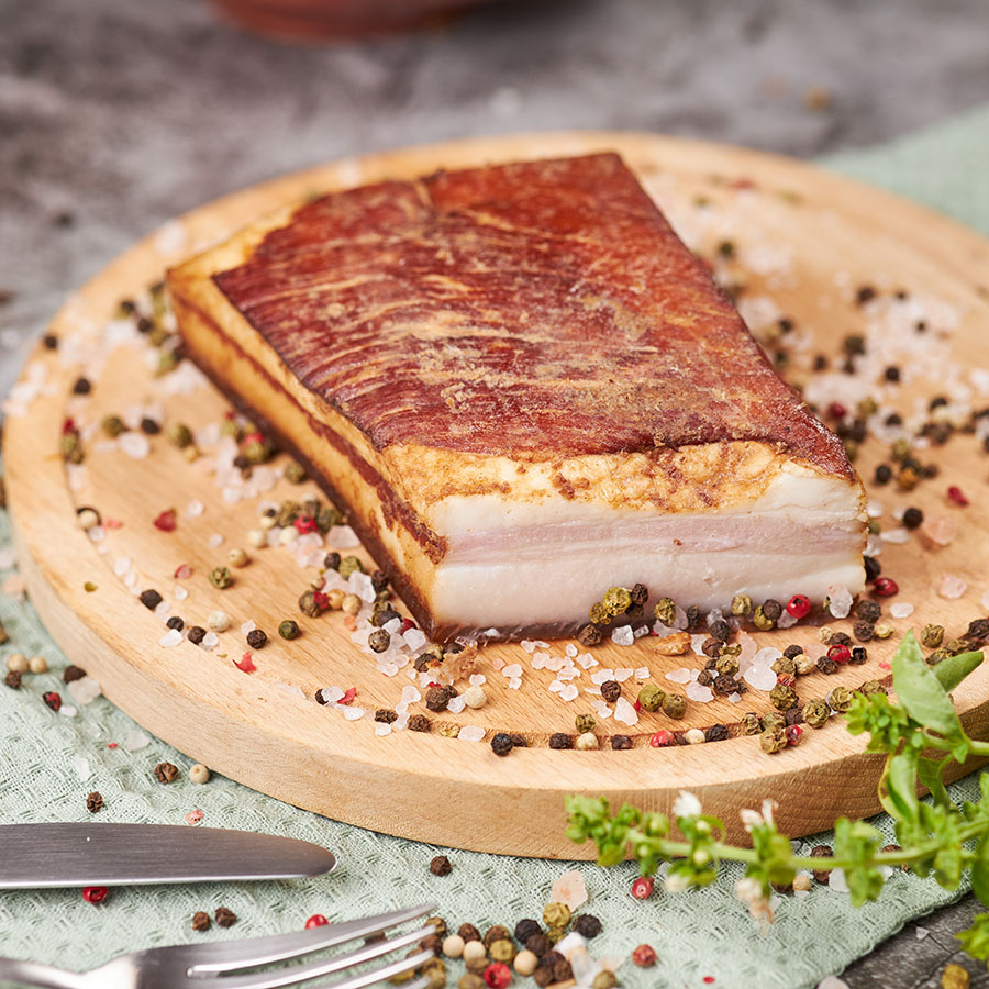 Garlic bacon