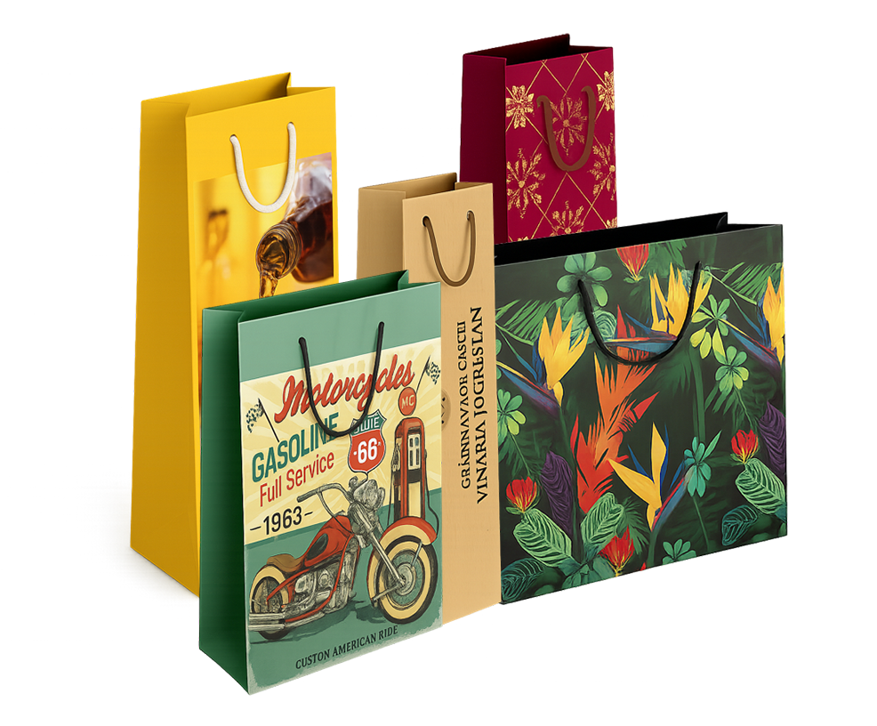 Luxury, Gift & Shopping Paper Bags