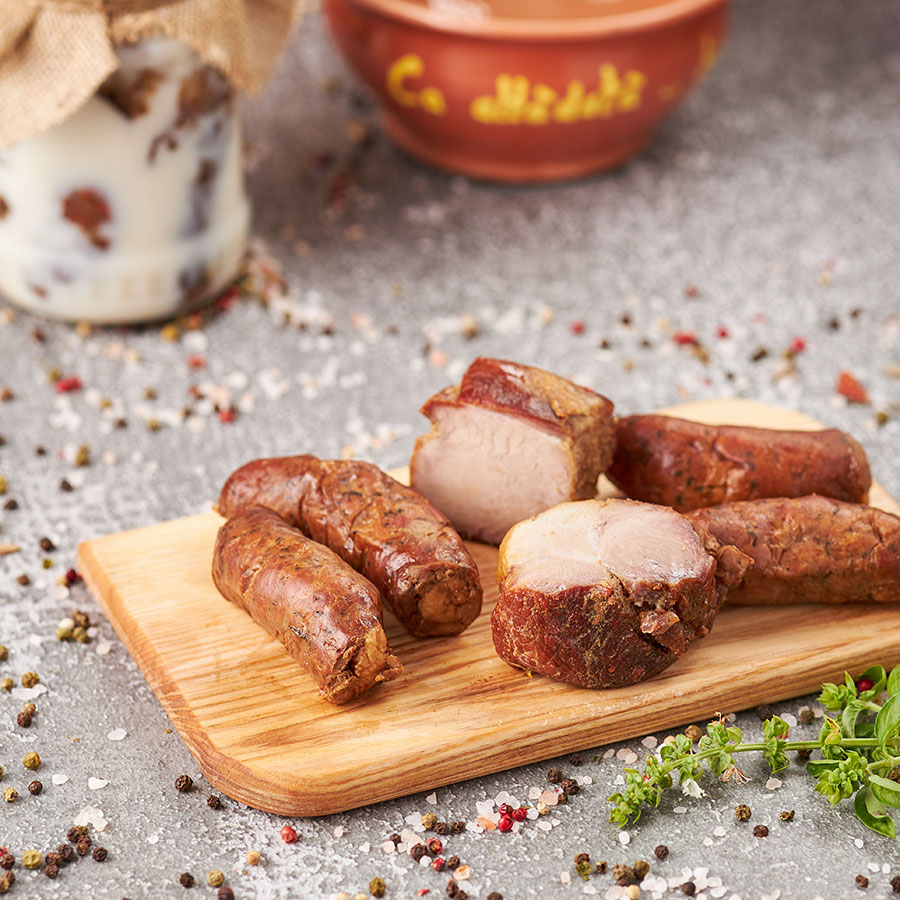 Meat in the pot