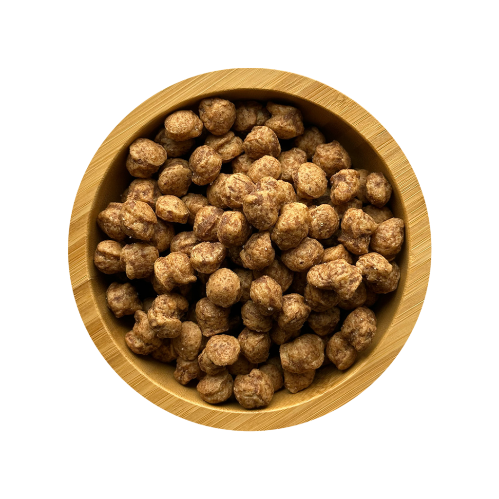 Protein cereal with salted caramel